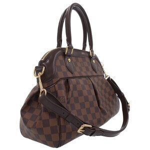 Louis Vuitton Ebene Brown Damier Bag Trevi